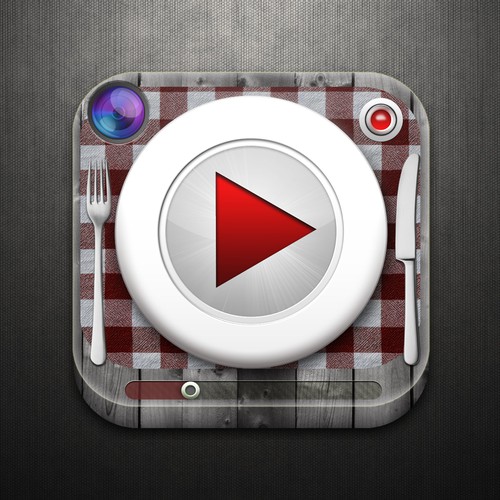 iOS App icon for DishClips Restaurant Guide