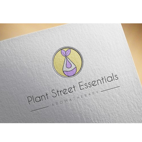 Logo for essential oil shop