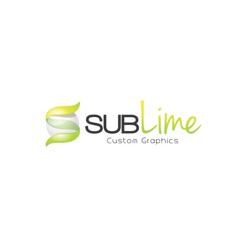 Create the next logo for Sublime Custom Graphics