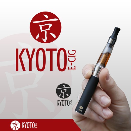 Create a logo design for Kyoto (Electronic Cigarettes) 