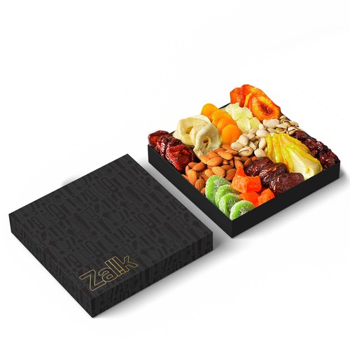 Luxury Gift Box Design for Snacks