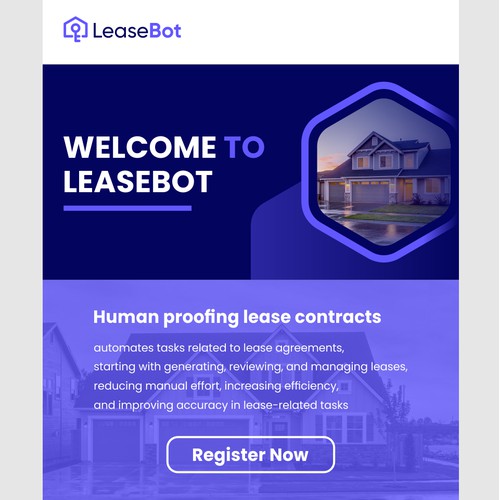 LeaseBot email template design