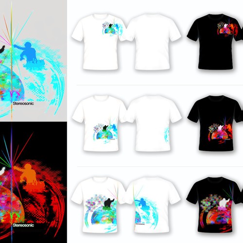 T-Shirt design for Stereosonic!