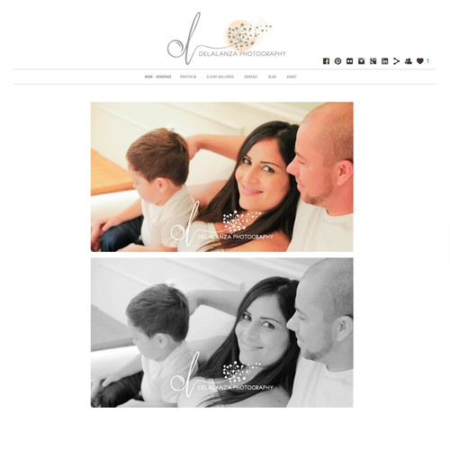 Design a memorable logo for Delalanza Photography