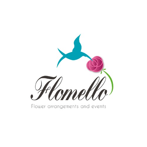 Logo for a Flower Shop