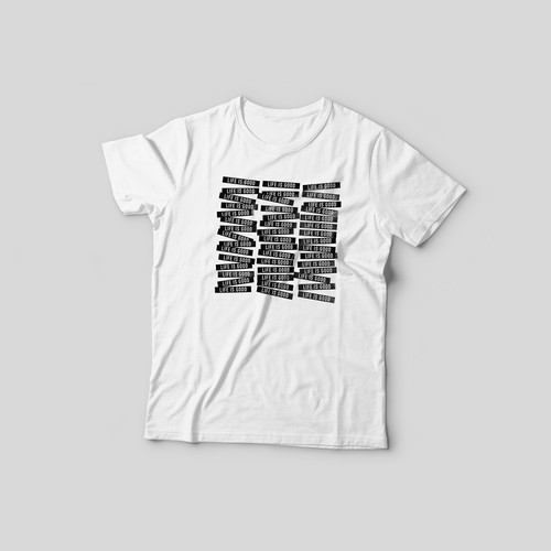 LIFE IS GOOD t-shirt print