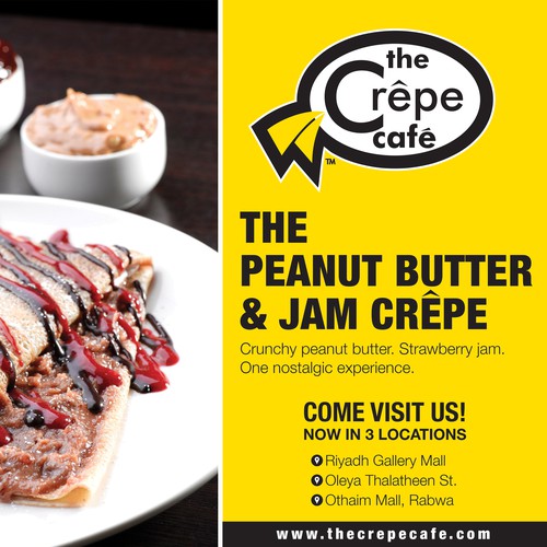 The Crepe Cafe Ad