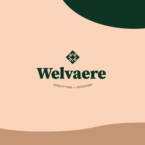 Outdoors furnishing logo concept