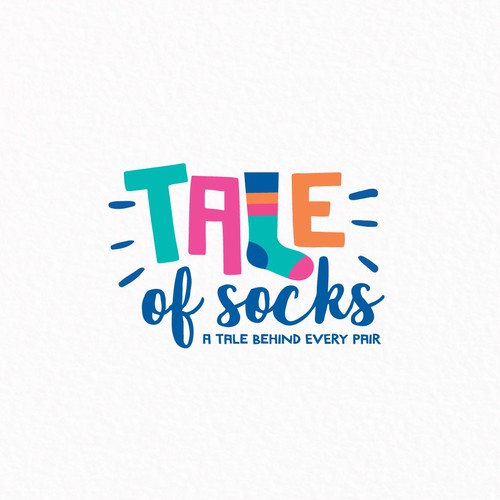 Funky Logo For Sock Brand