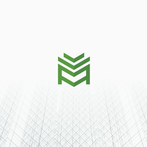 initial M + building 