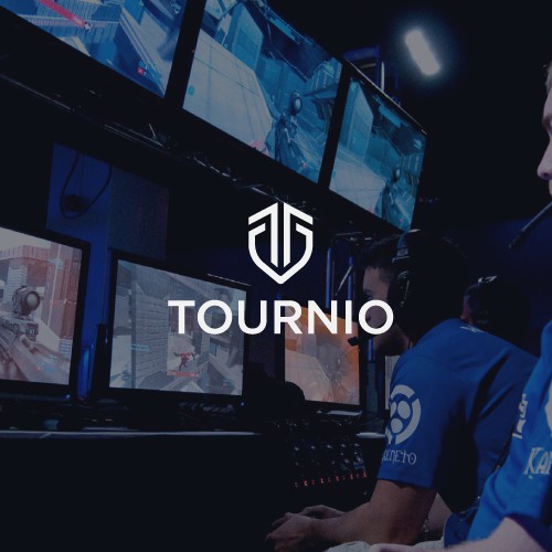 Logo design Competitive Esports Gaming Platform TOURNIO