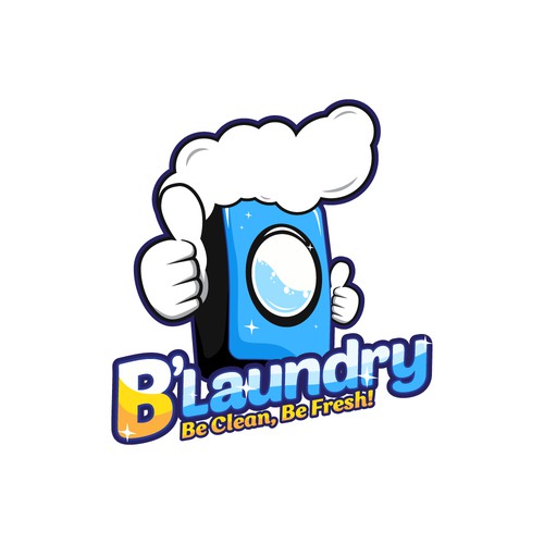 B Laundry Logo Design