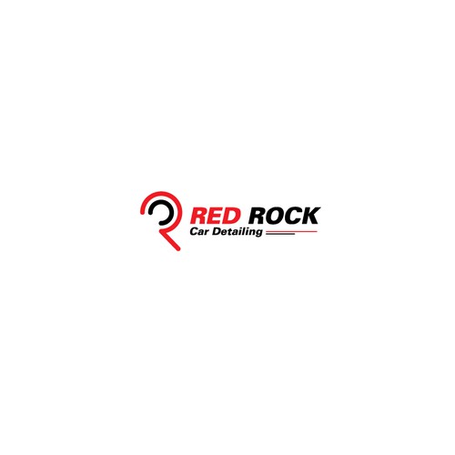 Prestige car detailing logo. (Red Rock Car Detailing)
