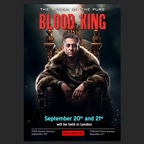 Blood king Poster