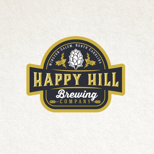 Logo design for Happy Hill