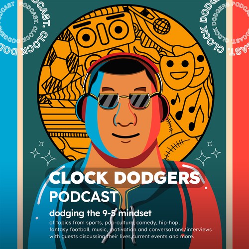 Clock Dodgers Podcast Cover Art