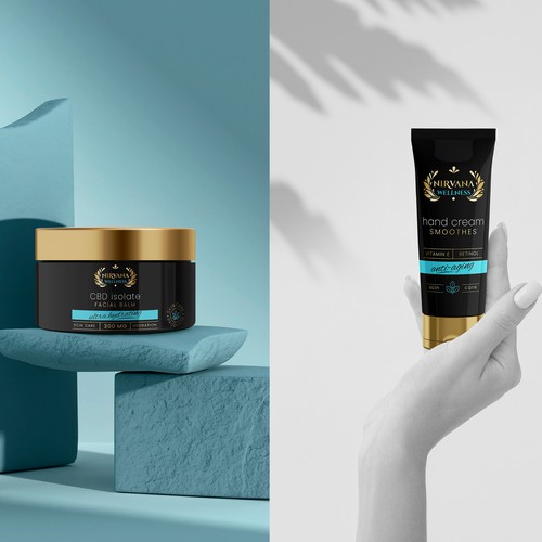 Packaging design / Nirvana wellness / Cosmetic set
