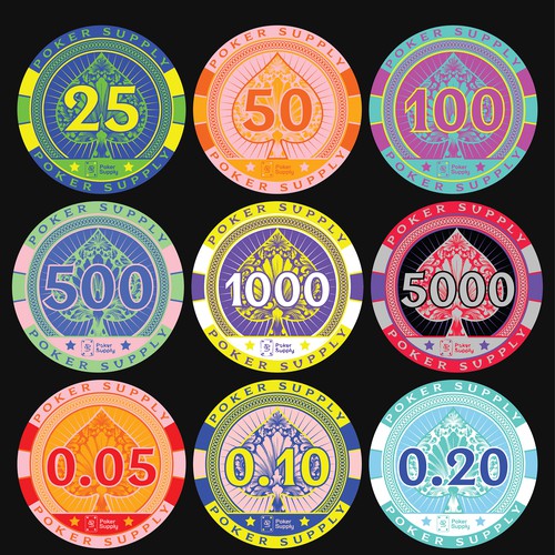 Designs for Pokerchips-Serie