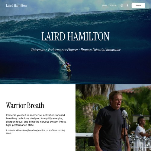Laird Hamilton Website