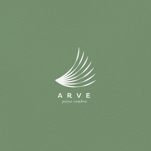 Logo concept for natural fragrances and cosmetics from the Swiss mountains