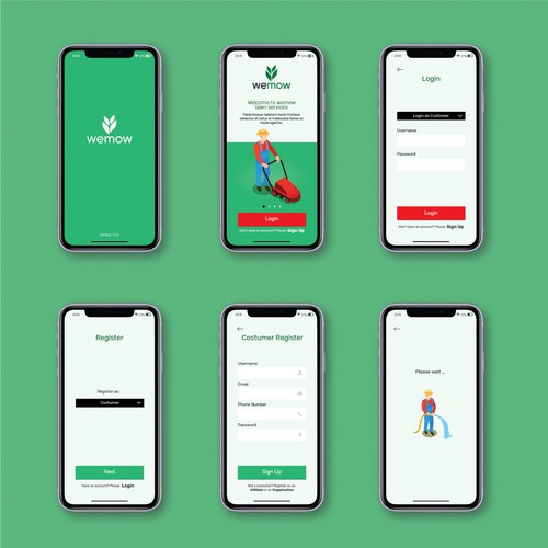 Wemow APP Design