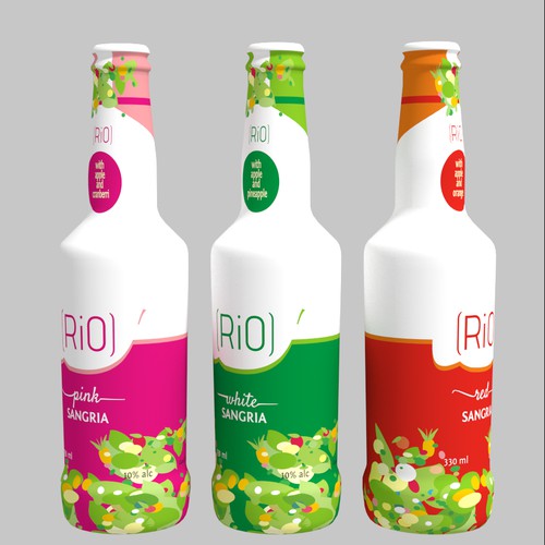 Design a label for bottled Sangria