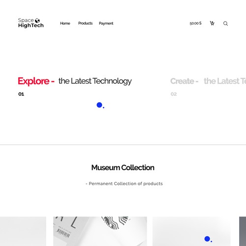 Clean, Elegant and Modern UI Website Design