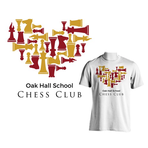 T-shirt for chess club