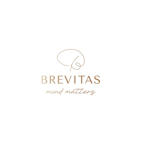Abstract logo design for Brevitas