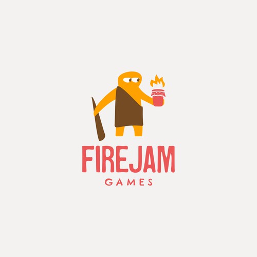 Firejam Games - Logo Design