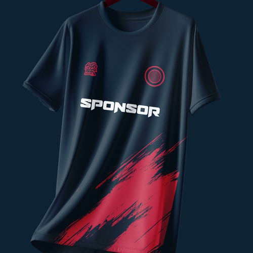 Concept for soccer team jersey