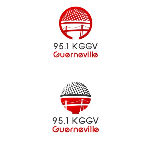 Logo for a radio station