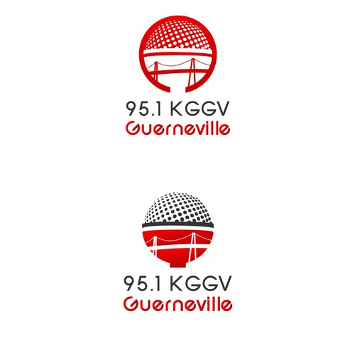 Logo for a radio station