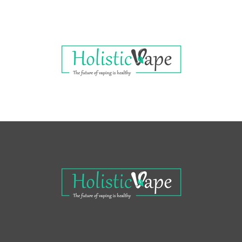 Holistic Vape Logo Concept 2
