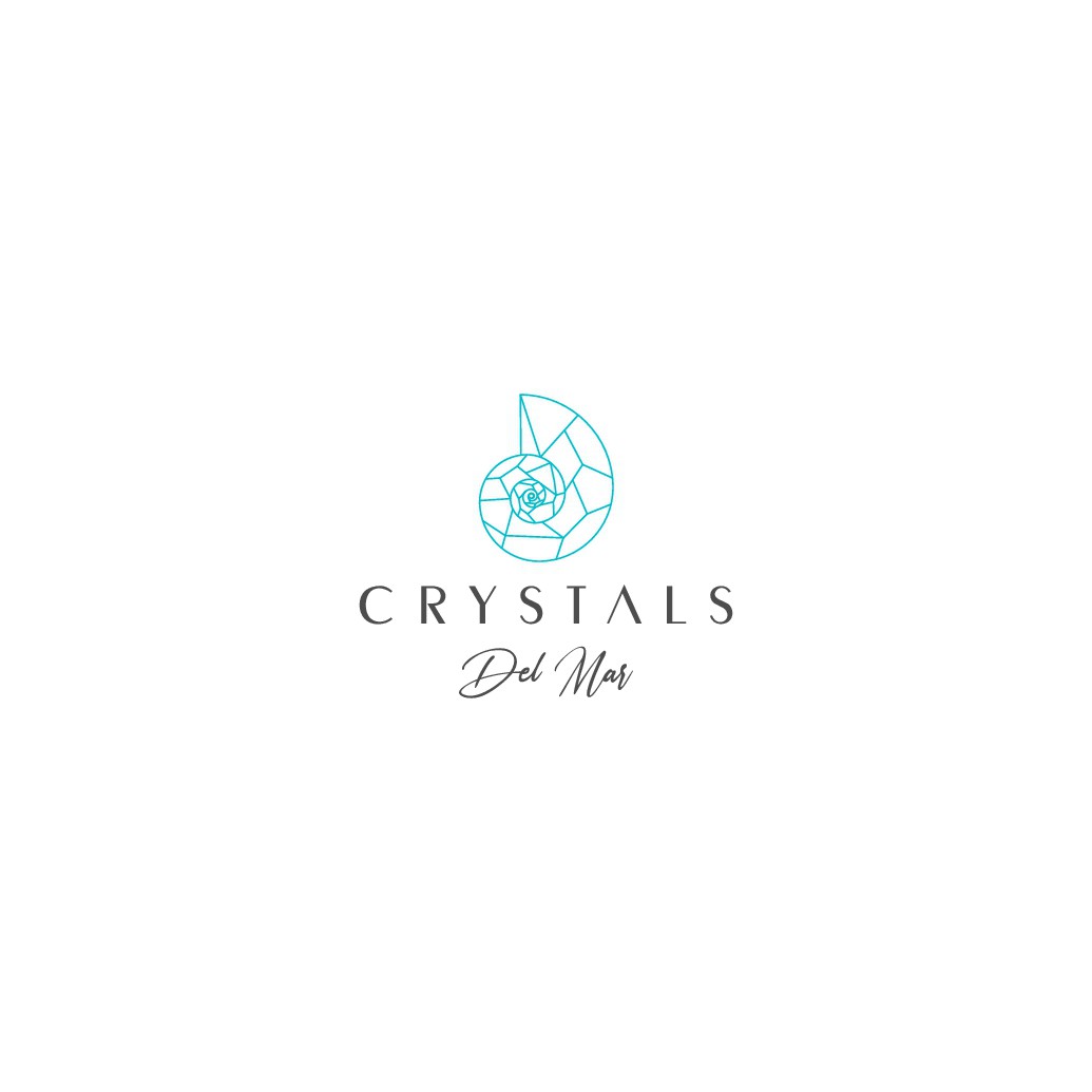 Design a logo for a crystal store