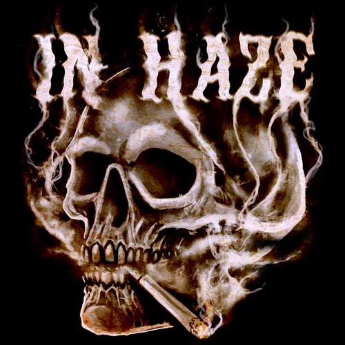 ausgefallenes Band-Logo/Plattencover für Hard-Rock-Band