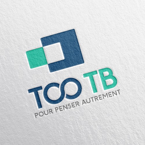 ""TOO TB" logotype