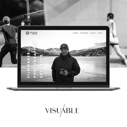 Squarespace Website for Filmmaker