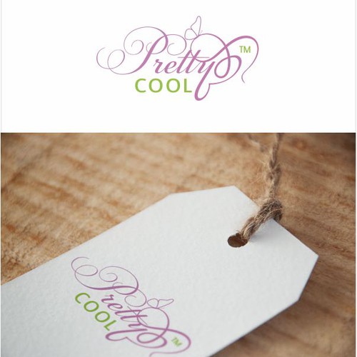 New logo design for Pretty Cool, a mature women's body cooling product.