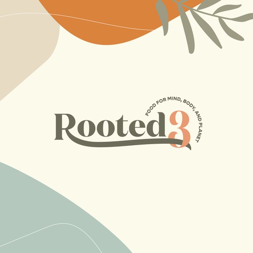 Plant-based food restaurant logo