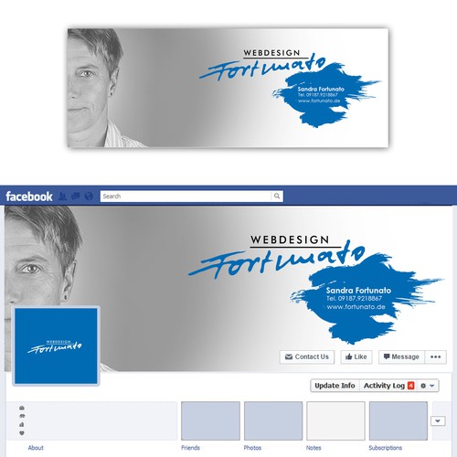 Facebook Cover für Webdesign Agentur