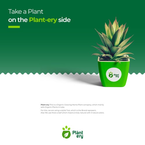 Plants Logo Branding