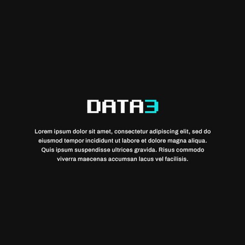 Logo for Data3™