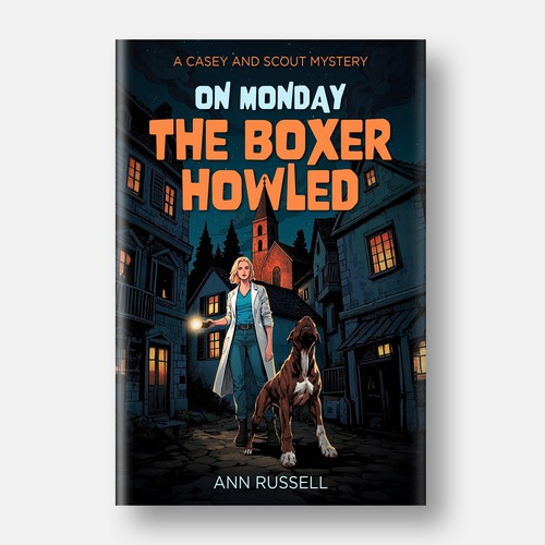 Book Cover for "On Monday the Boxer Howled"