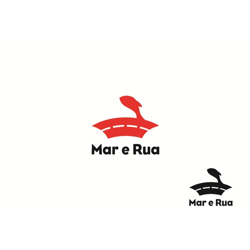 Concept logo for Mar e Rua