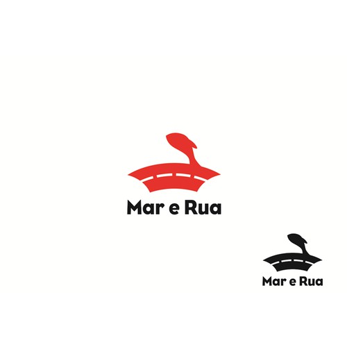 Concept logo for Mar e Rua