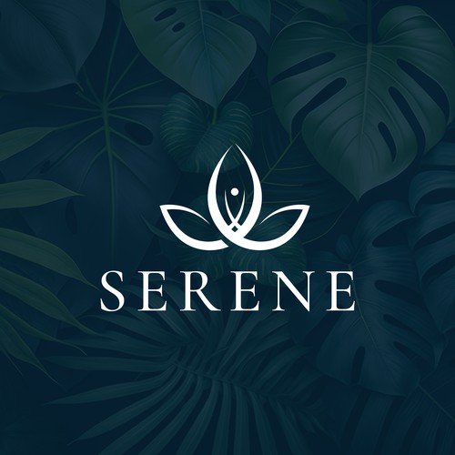 Serene Yoga logo design