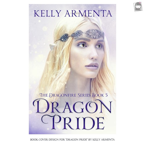 Book cover design for a fantasy series book 