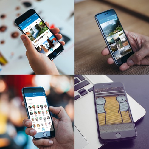 Social, cross-platform, event-based, photo syncing app needs UI/UX