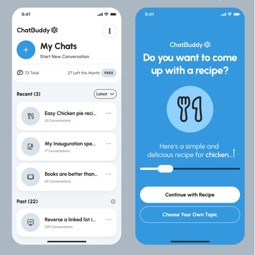 Conversational AI Chatbot App